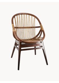 Moycor Ratanové křeslo Scott Hnědá Š 60 cm, V 95 cm