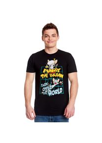Pinky und der Brain - Take Over The World T-Shirt - XXXL - Schwarz