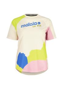 maloja Women's MontvalezanM. Multi 1/2 Cycling jersey Women (M, white)