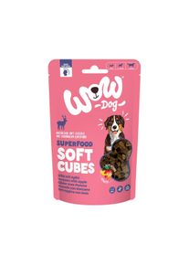 WOW DOG Soft Cubes Wild s jablkem 150 g