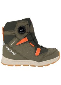 Viking Kid's Espo Reflex Warm GTX BOA Winter boots Kids (31, olive)