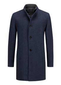 Tom Rusborg OF COPENHAGEN Velké Velikosti - Tom Rusborg - Vlněný kabát s odnímatelnou prošívanou vsadkou - 118 - Modrá