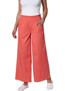 Damske Dž&iacute;ny s žabkovan&yacute;m elastick&yacute;m pasem grepov&aacute; ,velikost 56