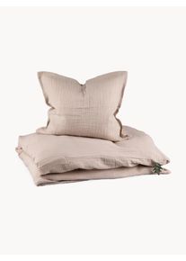 Sebra Dětské povlečení z organické bavlny Seabreeze Pudrová Bavlna, Organická bavlna 100 x 140 cm + 1 polštář 40 x 60 cm