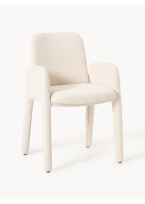 Čalouněné křeslo Selena Béžová Umělé vlakno Š 59 cm, H 56 cm | Westwing Collection