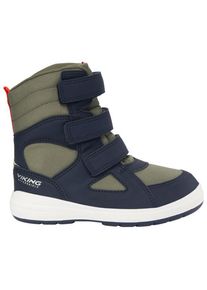 Viking Kid's Fun Warm Waterproof 3V Winter boots Kids (29, blue)