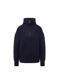 Tchibo - Svetr troyer z hrub&eacute;ho &uacute;pletu - pro ženy - vel. L 44/46 - barva: modr&aacute;