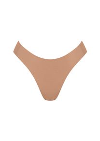 Vysoce vykrojené kalhotky Sloggi Zero Feel 2.0 High leg - pro ženy - vel. M 40/42 - barva: hnědá