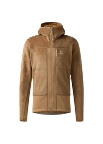 Haglöfs Haglöfs Vassi Mid Hood Fleece jacket Men (XXL, brown)