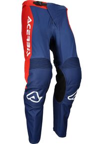 Acerbis Track Inc., textile pants , color: Dark Blue/Red , size: 28