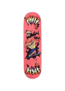 Thank You Reyes Shark Tooth 8.5" Skateboard Deck red
