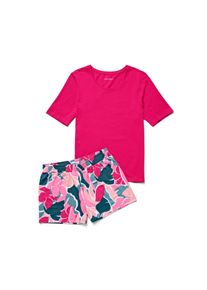 Tchibo - Krátká pyžamová souprava - pro ženy - vel. M 40/42 - barva: růžová