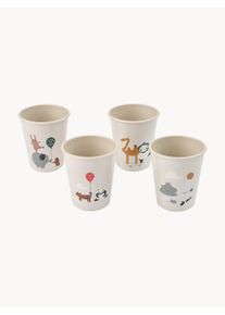 Liewood Sada dětských pohárků Lana, 4 díly Barevná, Žlutá, Bílá Umělé vlakno, Látka Ø 8 cm, V 9 cm