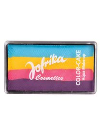 maskworld Rainbow kleurverloop Aqua make-up