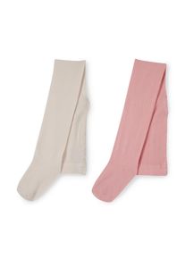 Accessoires C&A C&A Multipack 2 ks-punčochové kalhoty, Bílé, Größe: 122-128