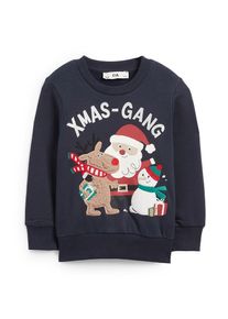 C&Amp;A Vánoční mikina, Modré, Größe: 104