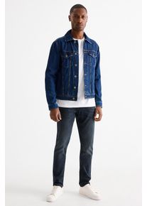 C&Amp;A Slim tapered jeans-Flex jog denim-LYCRA , Modré, Größe: W38 L32
