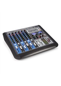 Power Dynamics PDM-S804, 8-kan&aacute;lov&yacute; mix&aacute;žn&iacute; pult, DSP / MP3, USB port, Bluetooth přij&iacute;mač
