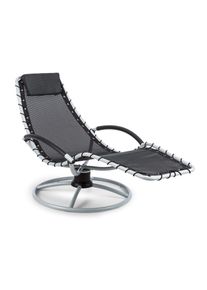 Blumfeldt Chiller Schwingliege 77x85x173 cm 360 Comfort ComfortMesh čern&aacute;