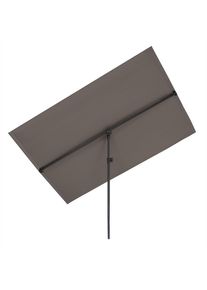 Blumfeldt Flex-Shade XL slunečník, 150 x 210 cm, polyester, UV 50, tmavě šedý