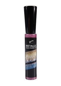 maskworld Metallic glittermake-up paars