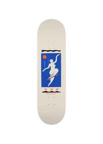 Polar Team No Comply Short 8.5" Skateboard Deck cream