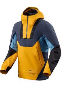 Revit Blackwater 3 H2O Smock, textile jacket waterproof unisex , color: Yellow/Dark Blue , size: XXL