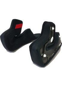 Nolan N87, cheek pads , color: Black/Red , size: XS