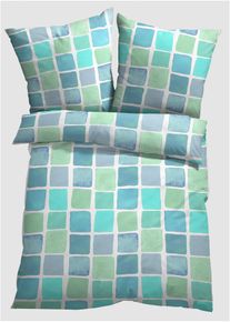 Povlečení s grafickým vzorem | Modrá | Vel. 135x200 cm | bonprix