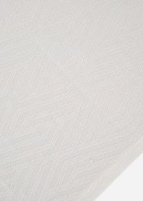 Běhoun na stůl z vysoce kvalitní organické bavlny | Bílá | Vel. 40x160 cm | 100% bavlna| bonprix