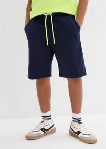 Teplákové bermudy z čisté organické bavlny | Modrá | Vel. 128/134 | 100% bavlna| bonprix