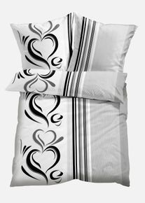 Povlečen&iacute; z linonu | &Scaron;ed&aacute; | Vel. 135x200 cm | 100% bavlna| bonprix