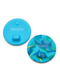 Klean Kanteen Kid's Cup Sippy Lid 2-Pack Lid blue