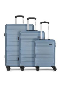 WORLDPACK New York 2.0 4 Rollen Kofferset 3-teilig blau