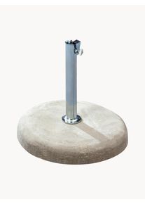 Jan Kurtz Stojan na slunečník z betonu Stand, v různých velikostech Šedá, Stříbrná Beton, Kov Ø 42 cm, V 41 cm