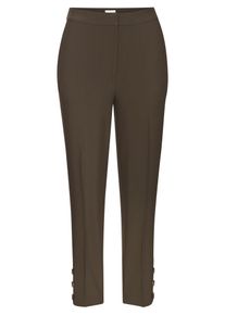 Lascana Ženy Kalhoty s puky khaki 38