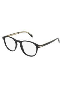 David Beckham DB 1018 pánské brýle | Obruba: kulatý, acetát, černá