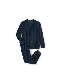 Tchibo - Pyžamo z plyšového úpletu - pro muže - vel. XXL 60/62 - barva: modrá