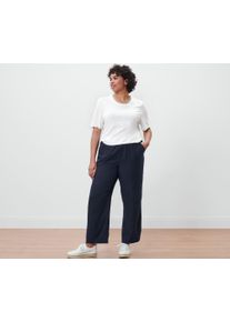 Tchibo - Tričko s řasením - pro ženy - vel. M 40/42 - barva: bílá