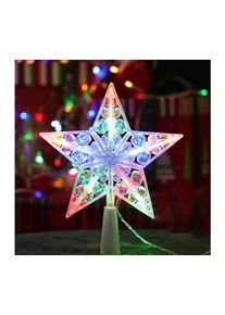 B.V. - LED RGBY Vánoční dekorace 16xLED/3xAA hvězda B10303S6J
