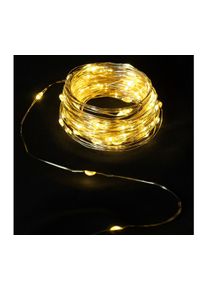 B.V. - LED Vánoční řetěz 20xLED/2x3V 2m teplá bílá B10303K0W