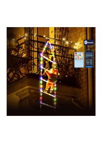 B.V. - LED RGBICW Venkovní vánoční dekorace 150xLED/230V 3m IP44 + DO S104033VT