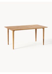 Jídelní stůl z dubového dřeva Archie, různé velikosti Hnědá Dřevo, Masivní dřevo Š 160 cm, H 90 cm | Westwing Collection