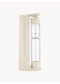 bubliq Výrobník perlivé vody Fusion Béžová Umělá hmota Š 8 cm, H 17 cm