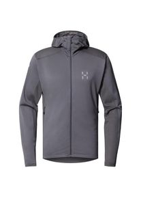 Haglöfs Haglöfs L.I.M Mid Multi II Hood Fleece jacket Men (L, grey)