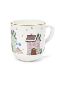 Tchibo - Velký hrnek s dekorem - barva: modrá