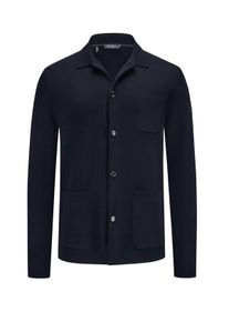 Velk&eacute; Velikosti - Maerz - Svetr z extra jemn&eacute; merino vlny - 62 - N&aacute;mořnick&aacute; Modr&aacute;