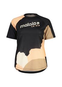 maloja Women's MontvalezanM. Multi 1/2 Cycling jersey Women (M, black)