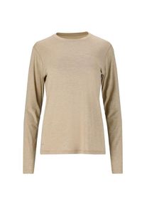 Endurance Women's Maje Melange L/S Tee Sport shirt Women (40, sand)