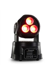 Beamz MHL-45 DMX Mini, pohyblivá hlava, wash, 3x 15 W, COB LED, DMX
